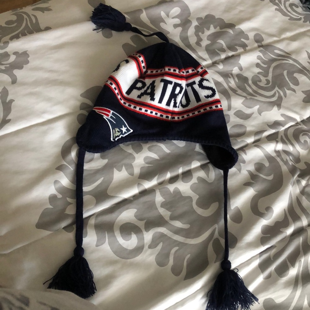 New England Patriots winter hat